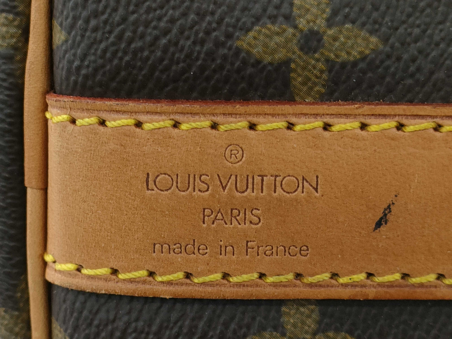 LOUIS VUITTON Monogram Keepall Bandouliere 50 Boston Bag