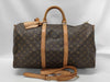 LOUIS VUITTON Monogram Keepall Bandouliere 50 Boston Bag