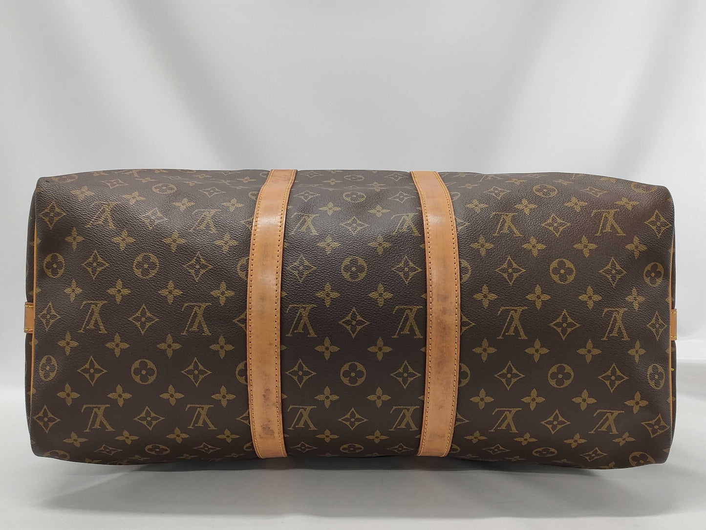 LOUIS VUITTON Monogram Keepall Bandouliere 50 Boston Bag