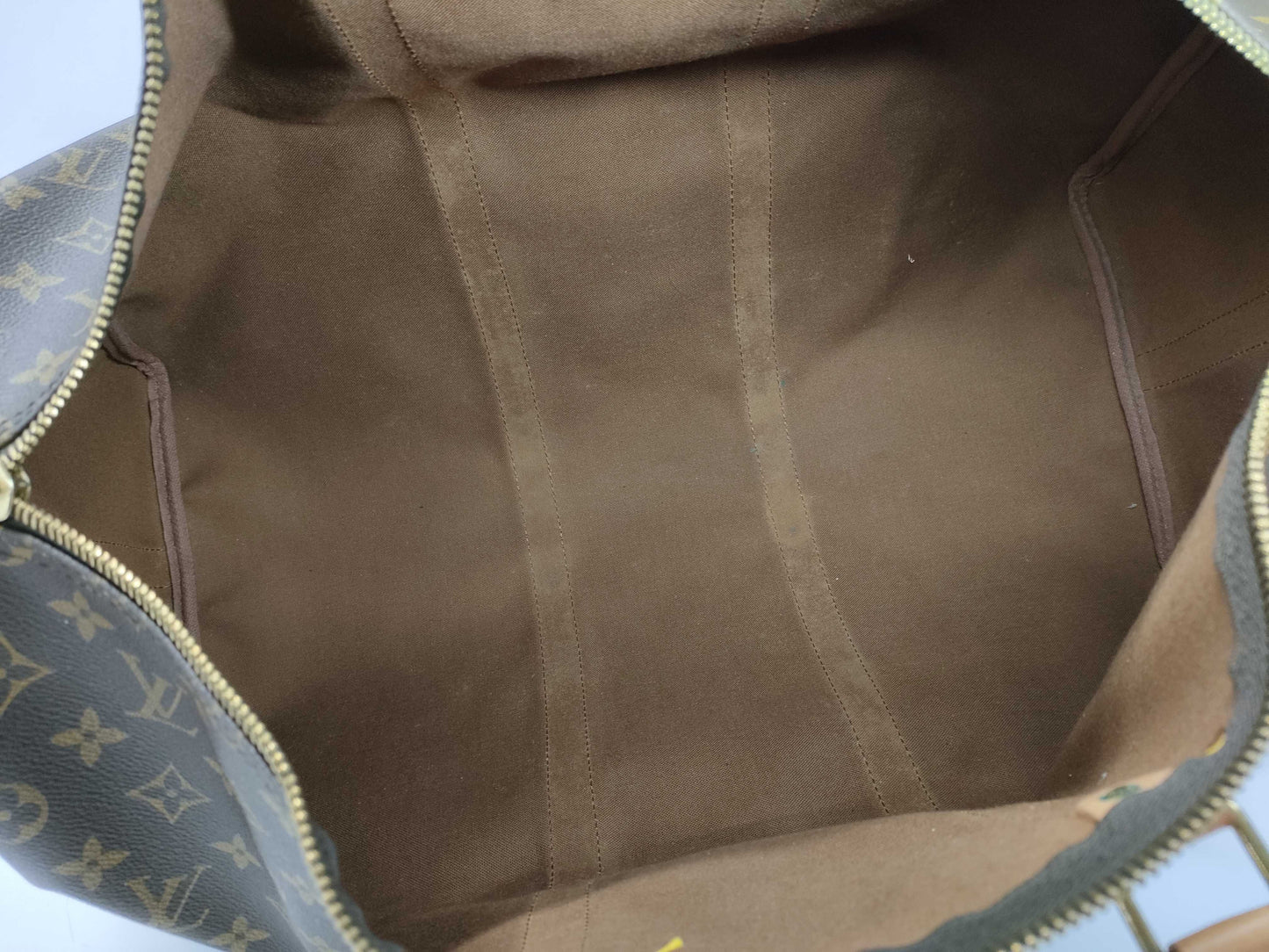LOUIS VUITTON Monogram Keepall Bandouliere 50 Boston Bag
