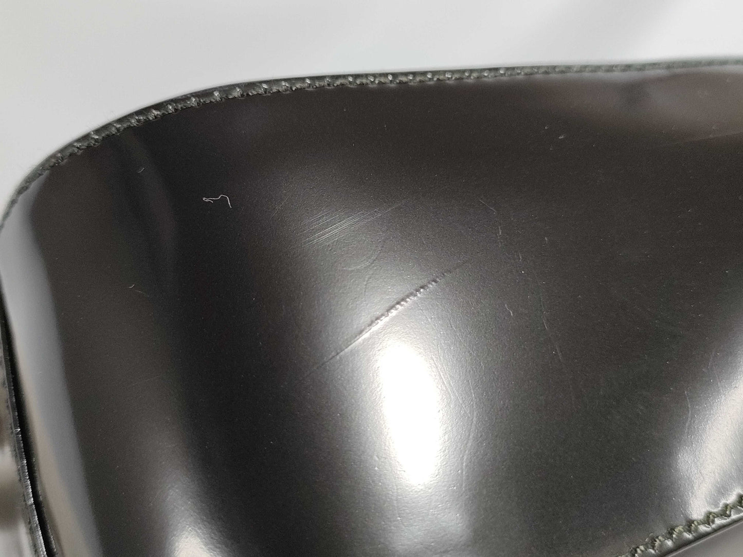 GUCCI Enamel One-Shoulder Black Shoulder Bag