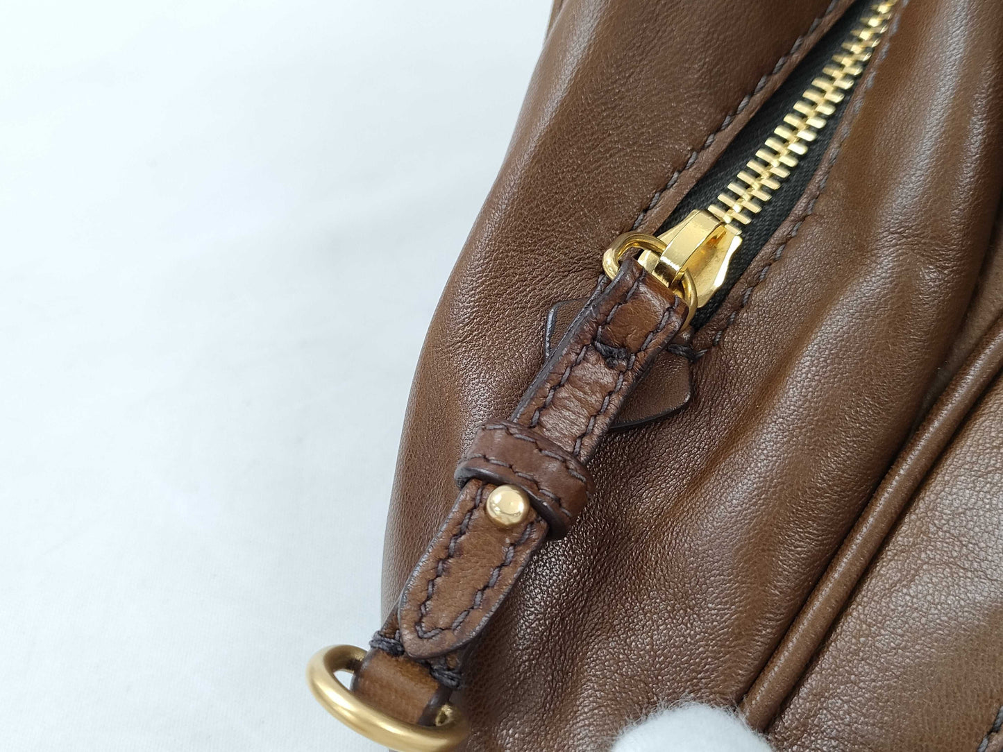 Miu Miu Leather 2-Way Handbag