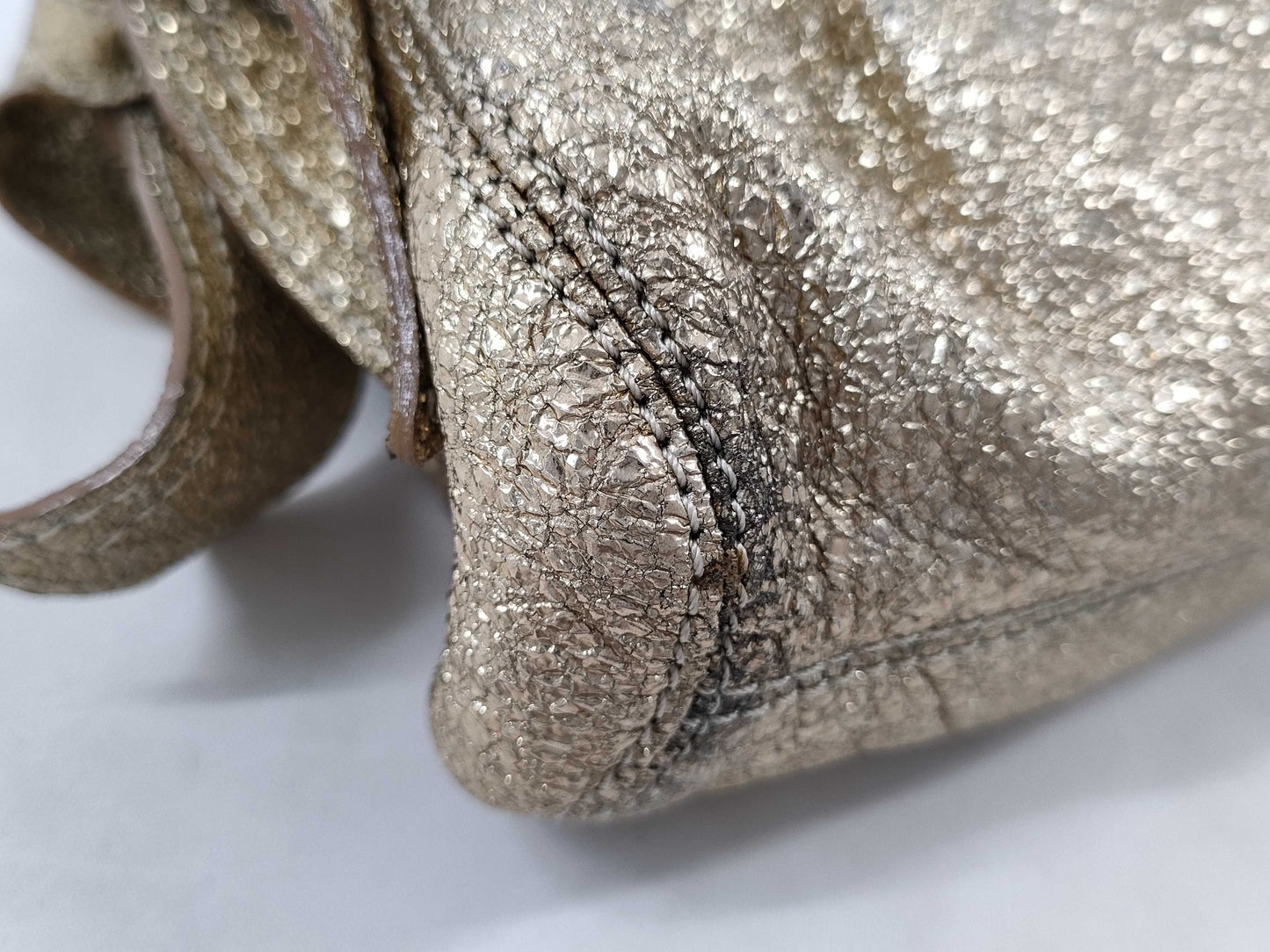 Moschino Mini Bag Gold Handbag