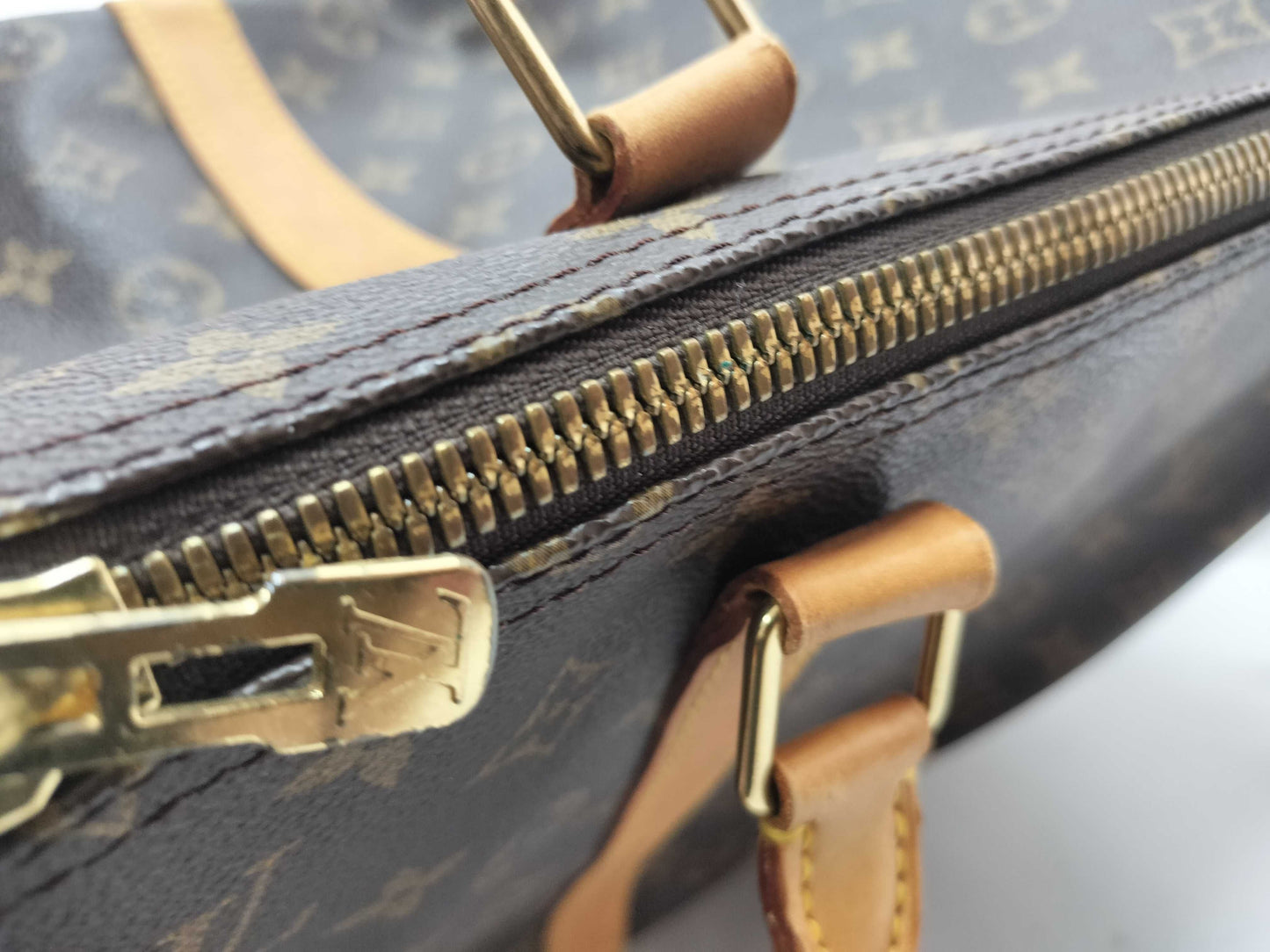 LOUIS VUITTON TH 0946 Monogram Keepall Bandouliere 60 Boston Bag