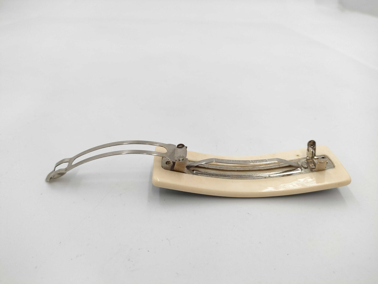 CHANEL 99P Coco Mark Pla Barrette Hair Accessory