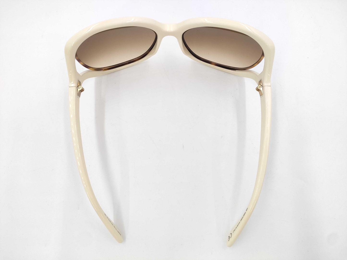Tom Ford TF100 Jaclyn Plastic Sunglasses, Dark Brown x Ivory
