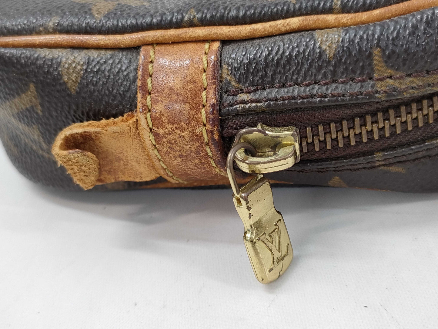 LOUIS VUITTON Monogram M51828 Pochette Marly Bandouliere Shoulder Bag