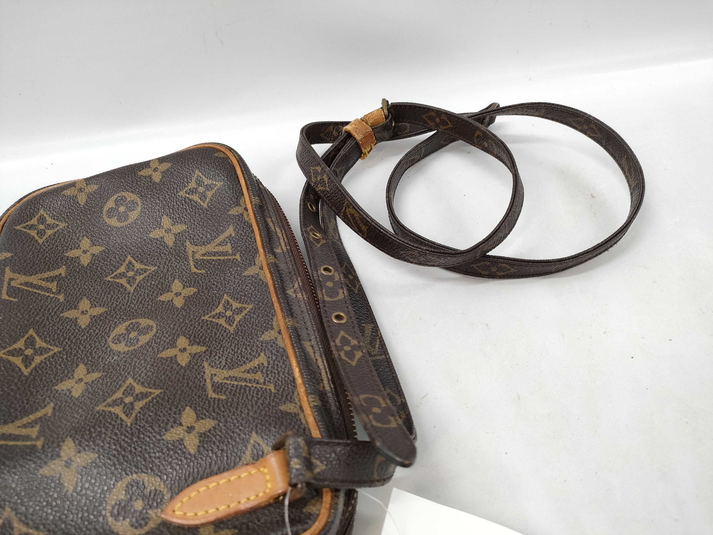 LOUIS VUITTON Monogram M51828 Pochette Marly Bandouliere Shoulder Bag