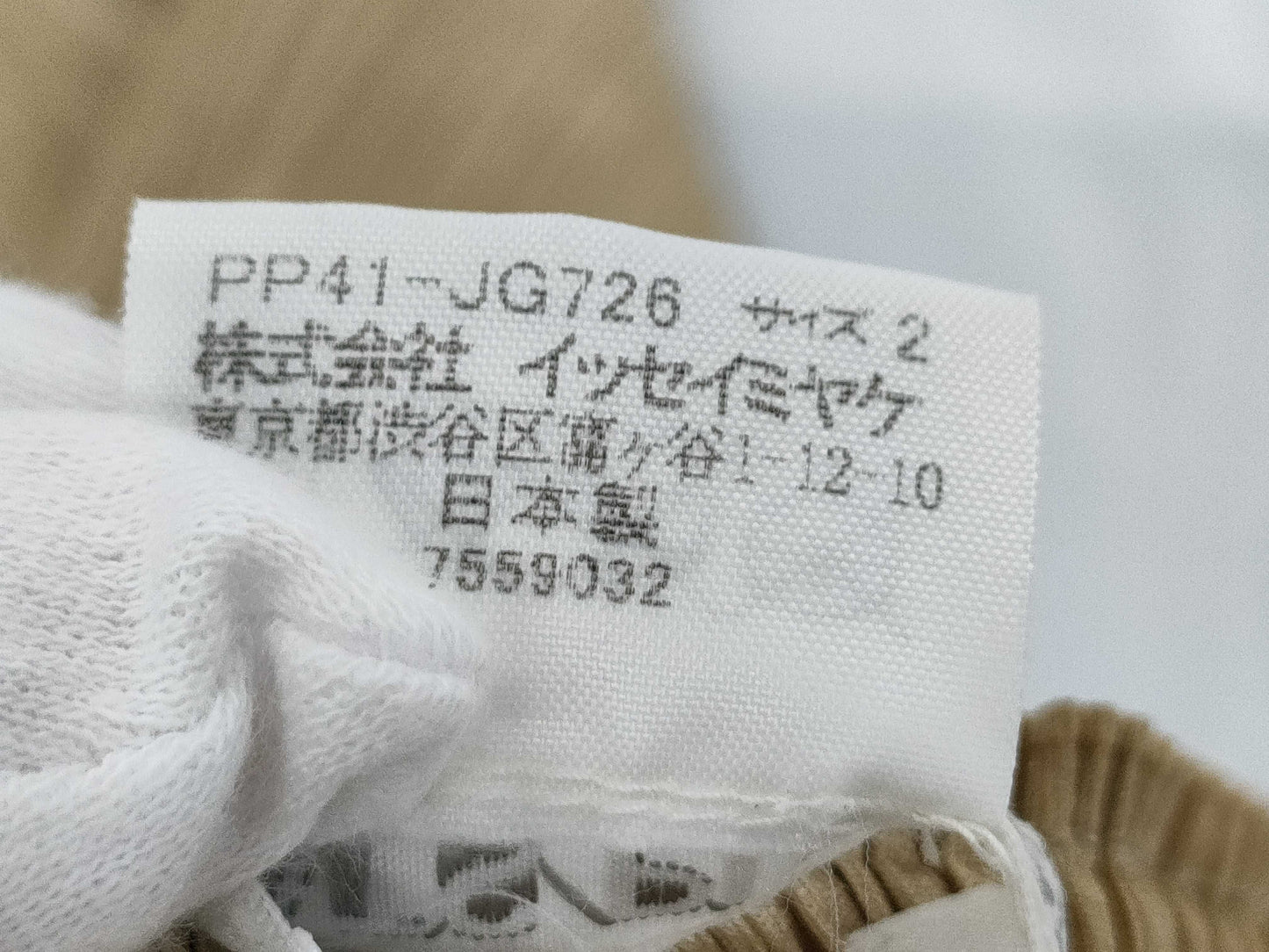 ISSEY MIYAKE Pleated Please Skirt