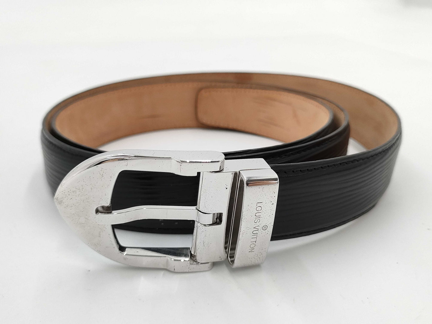 LOUIS VUITTON Santur Classic Noir Belt