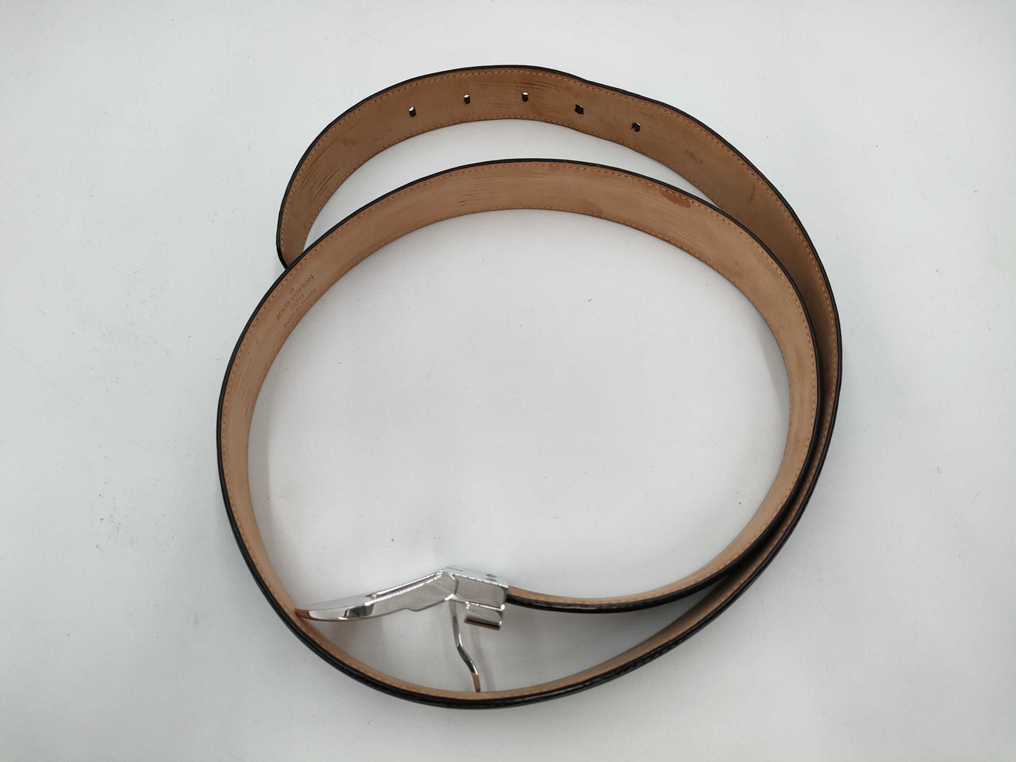 LOUIS VUITTON Santur Classic Noir Belt
