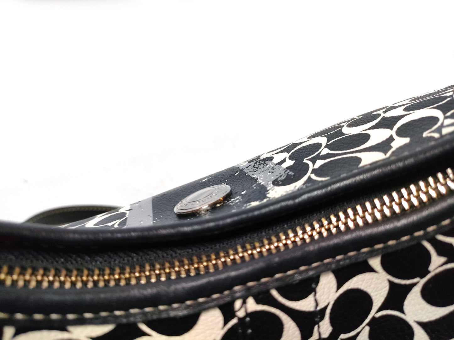COACH Mini Signature Shoulder Bag