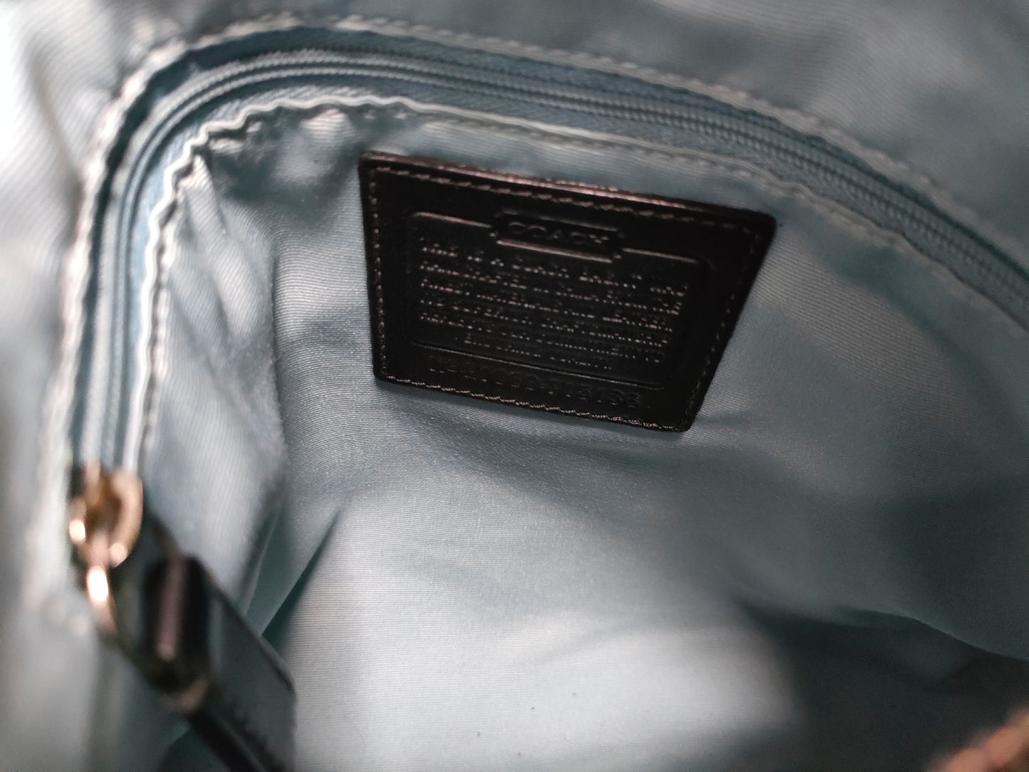 COACH Mini Signature Shoulder Bag