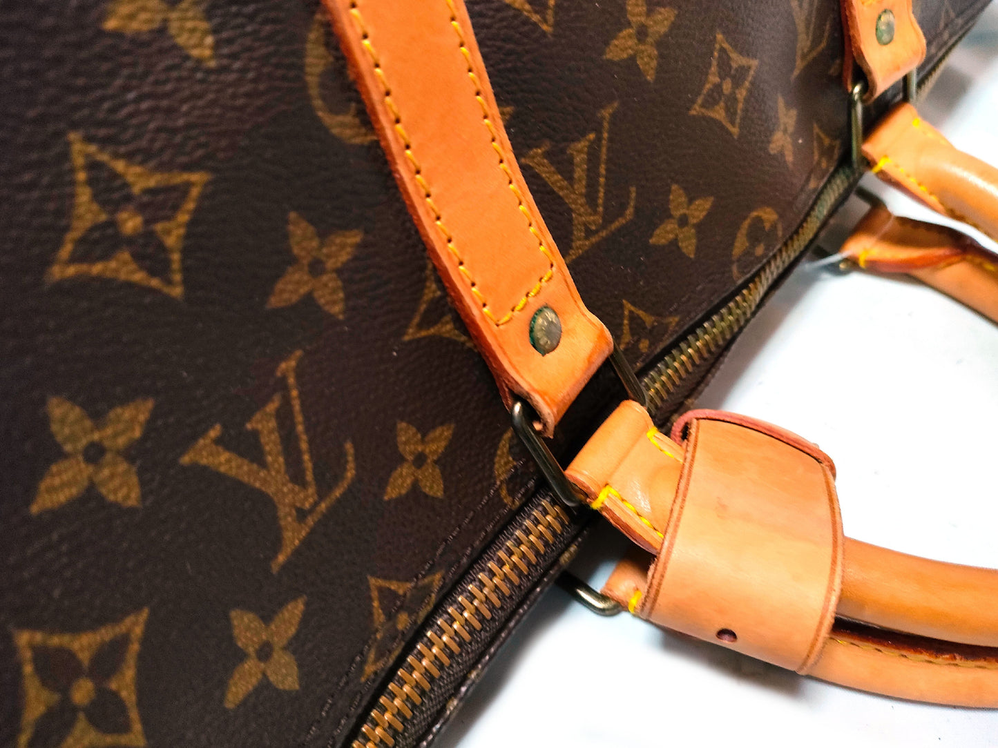 LOUIS VUITTON VI0970 Monogram Keepall 50 Boston Bag
