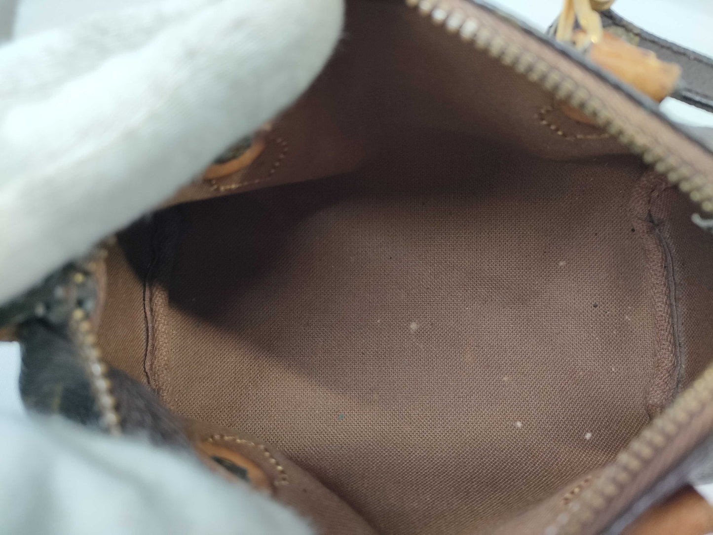 LOUIS VUITTON Mini Speedy Bandouliere Shoulder Bag