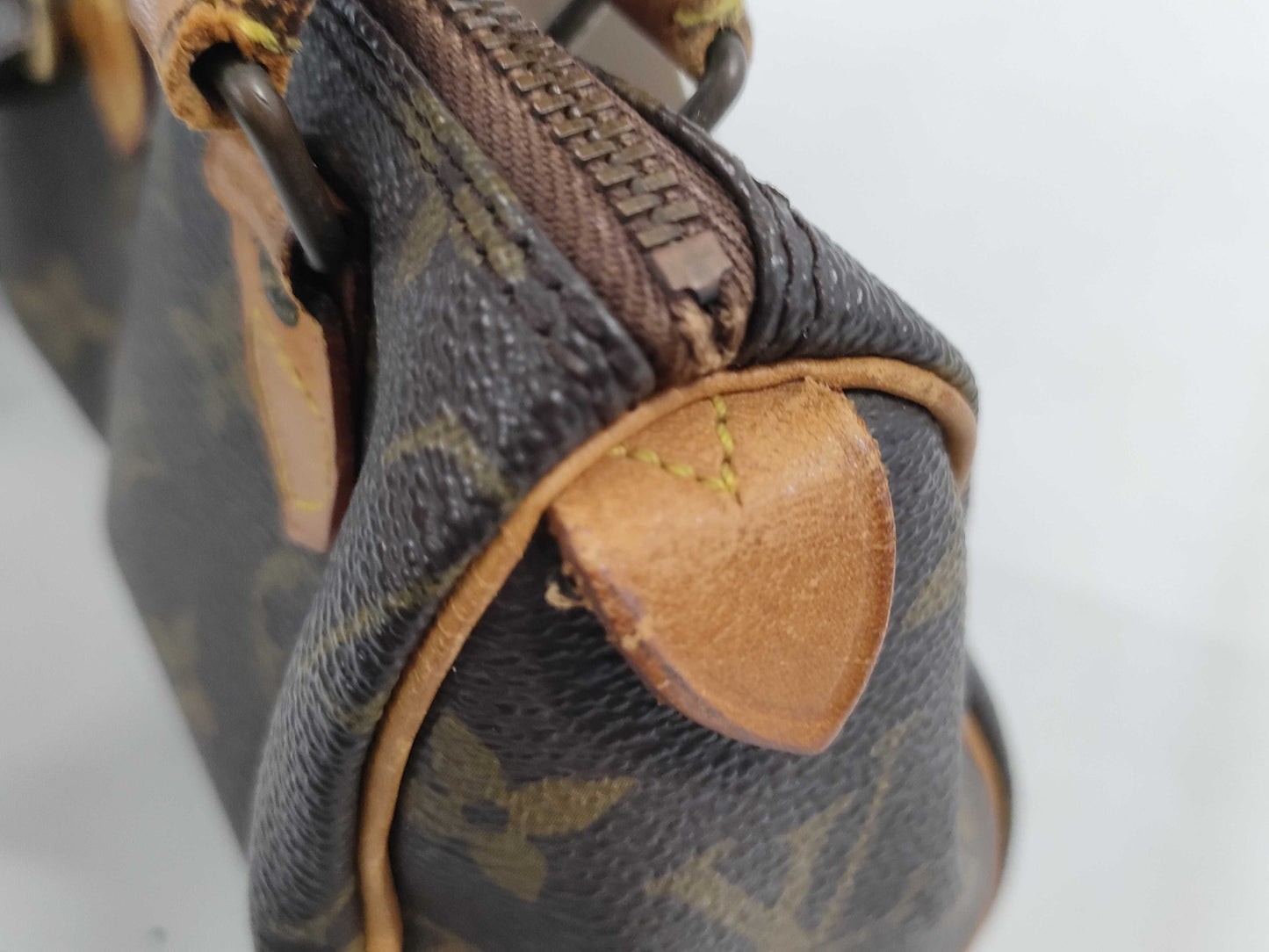 LOUIS VUITTON Mini Speedy Bandouliere Shoulder Bag