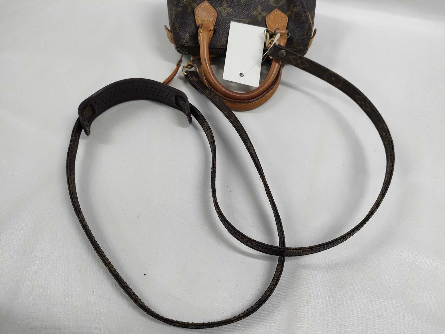 LOUIS VUITTON Mini Speedy Bandouliere Shoulder Bag
