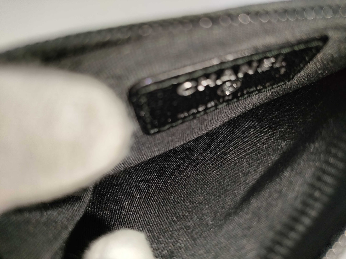 CHANEL Caviar Skin Coco Button Fragment Case, Card Case, 22 Series Coin Case