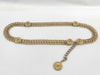 CHANEL Chain Belt Medallion Belt
