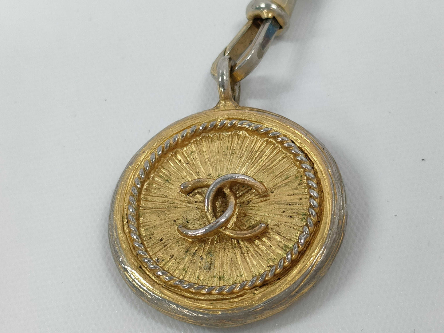 CHANEL Chain Belt Medallion Belt