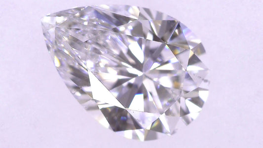 0.865ct D SI-1 ****/GD/GD FAINT NATURAL 7.80-5.44X3.43mm PS Diamond Loose