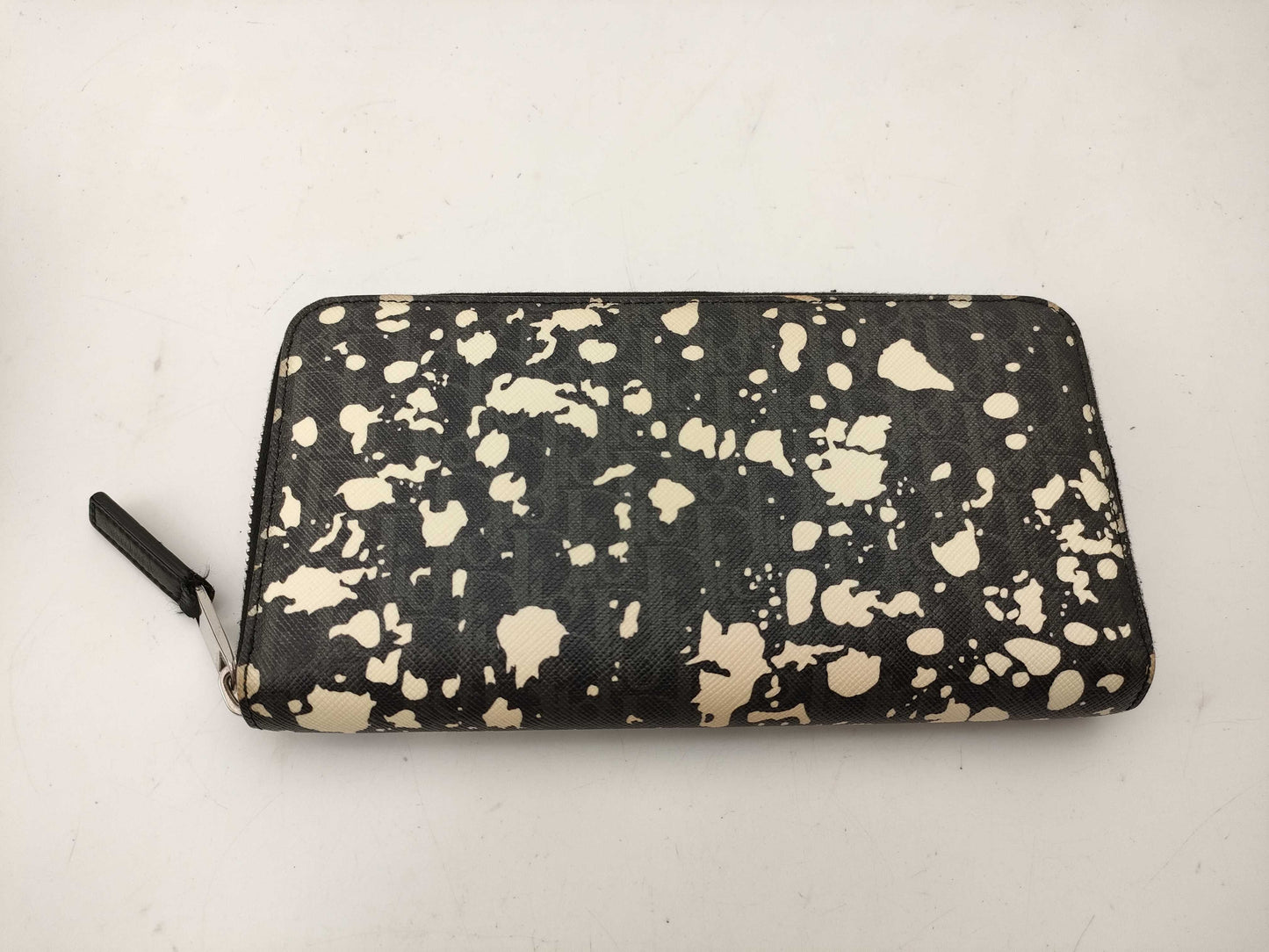 Dior round long wallet
