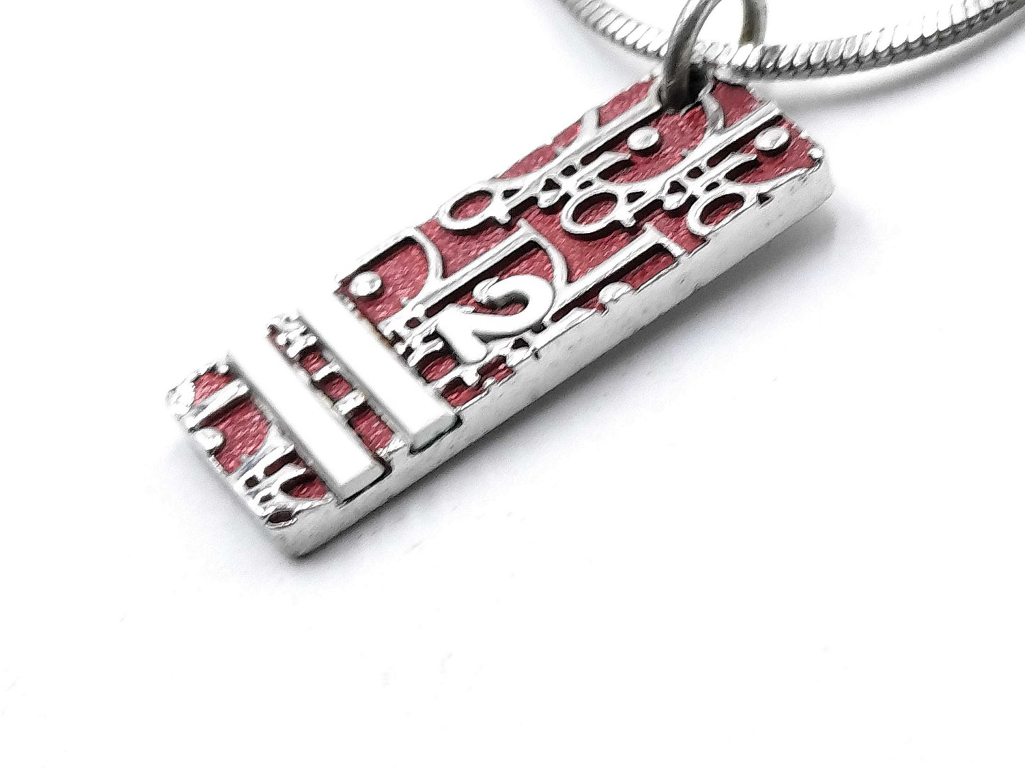 Dior Plate Logo Necklace Necklace
