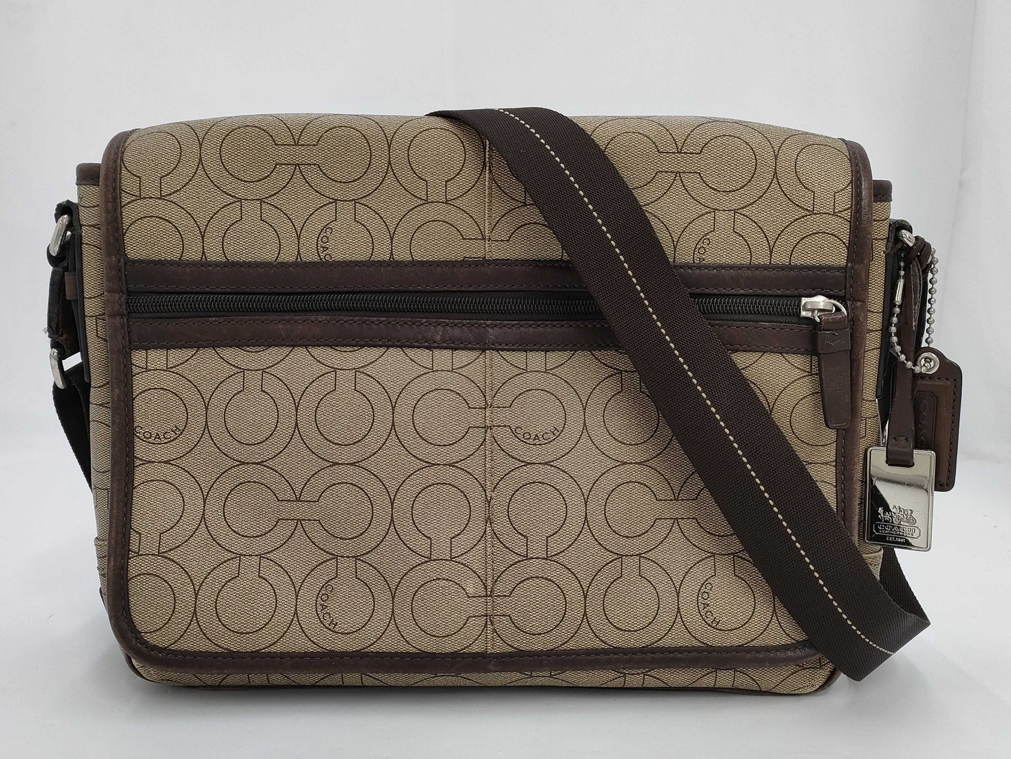 COACH Op Art Shoulder Bag