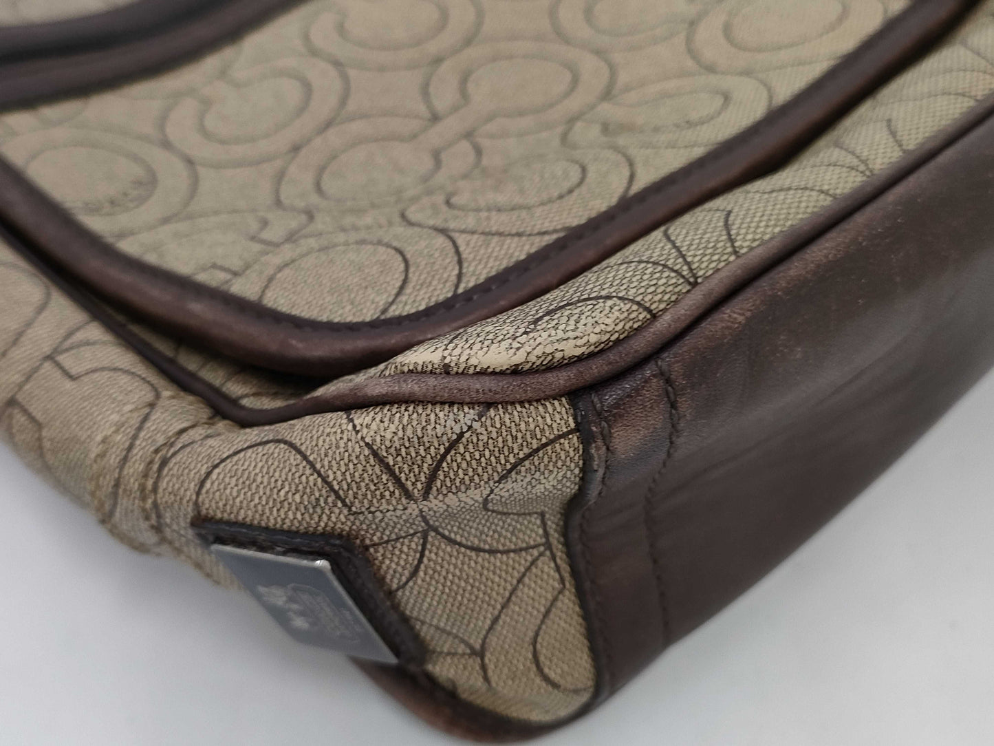COACH Op Art Shoulder Bag
