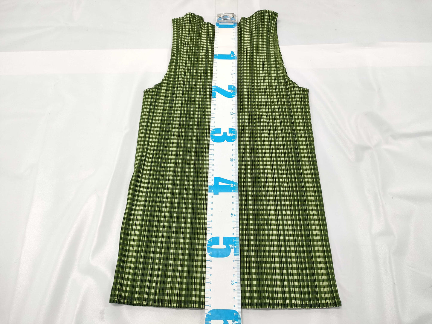 Pleated sleeveless top Tops