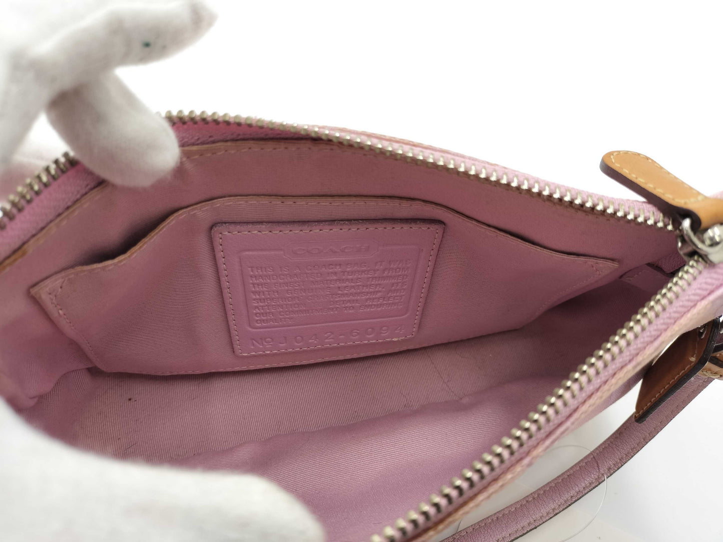 COACH Signature 6094 One-Shoulder Bag Handbag
