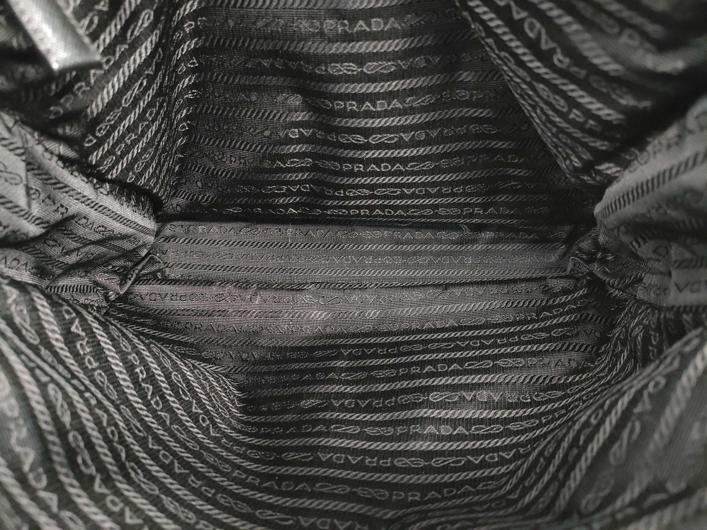 PRADA nylon shoulder bag