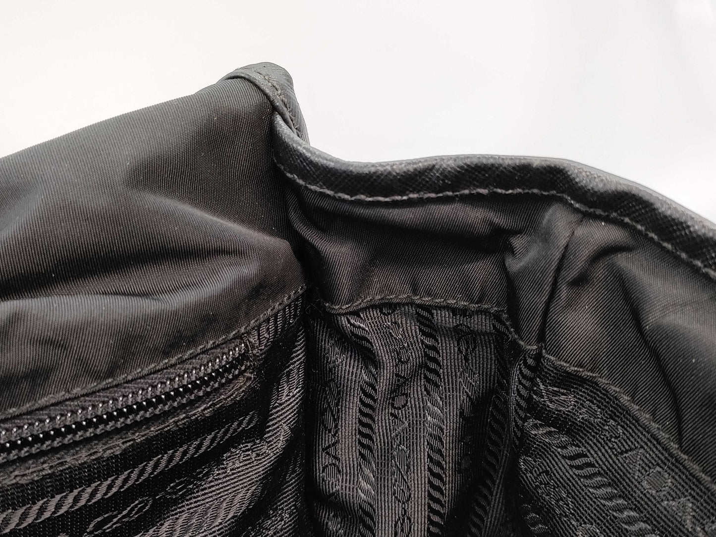 PRADA nylon shoulder bag