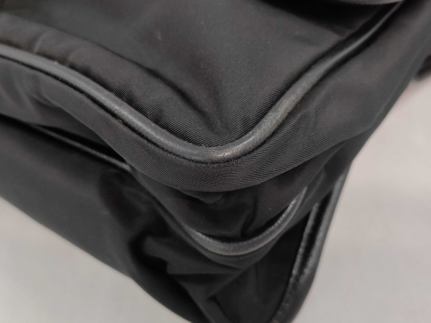 PRADA nylon shoulder bag