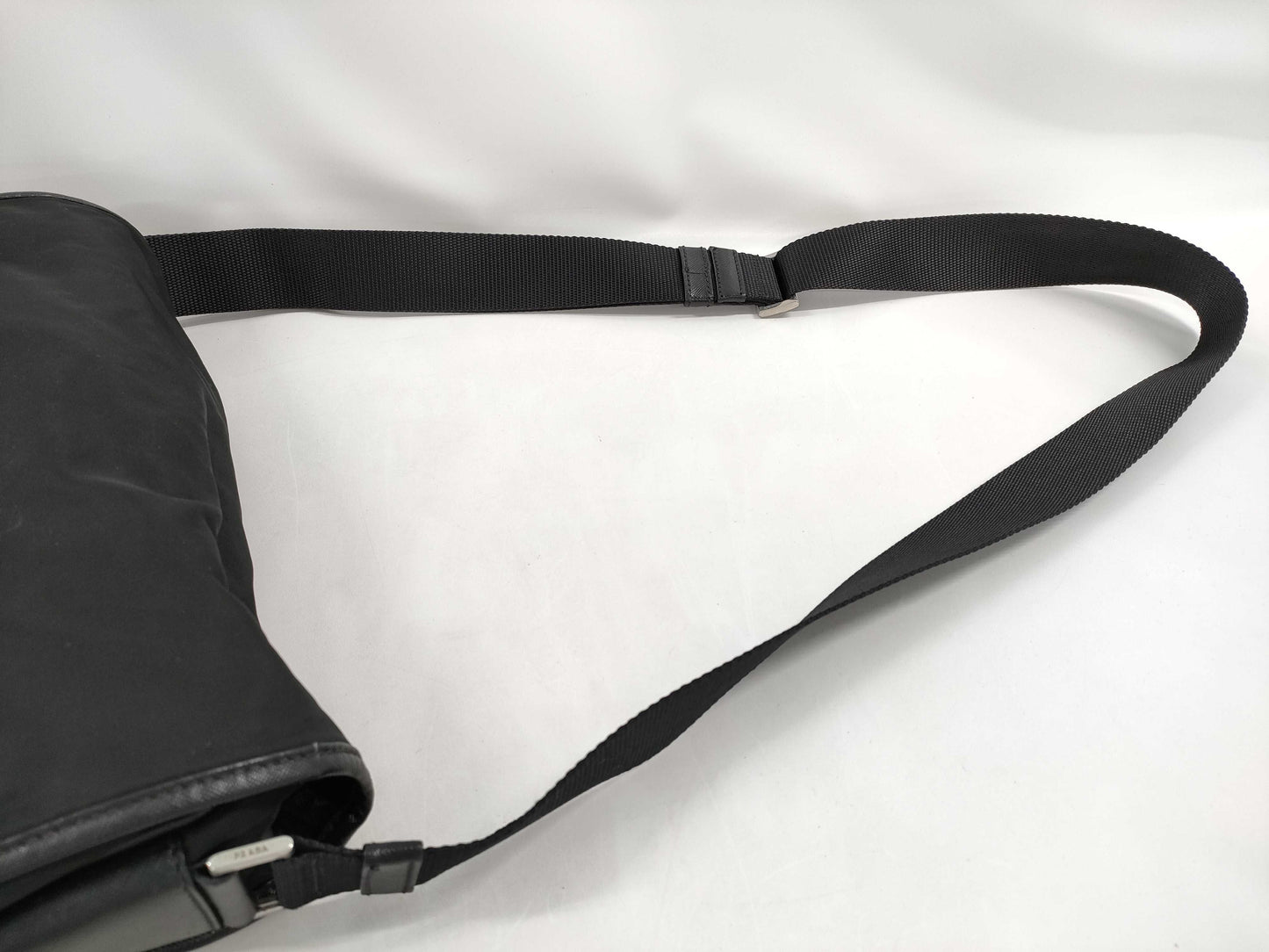 PRADA nylon shoulder bag