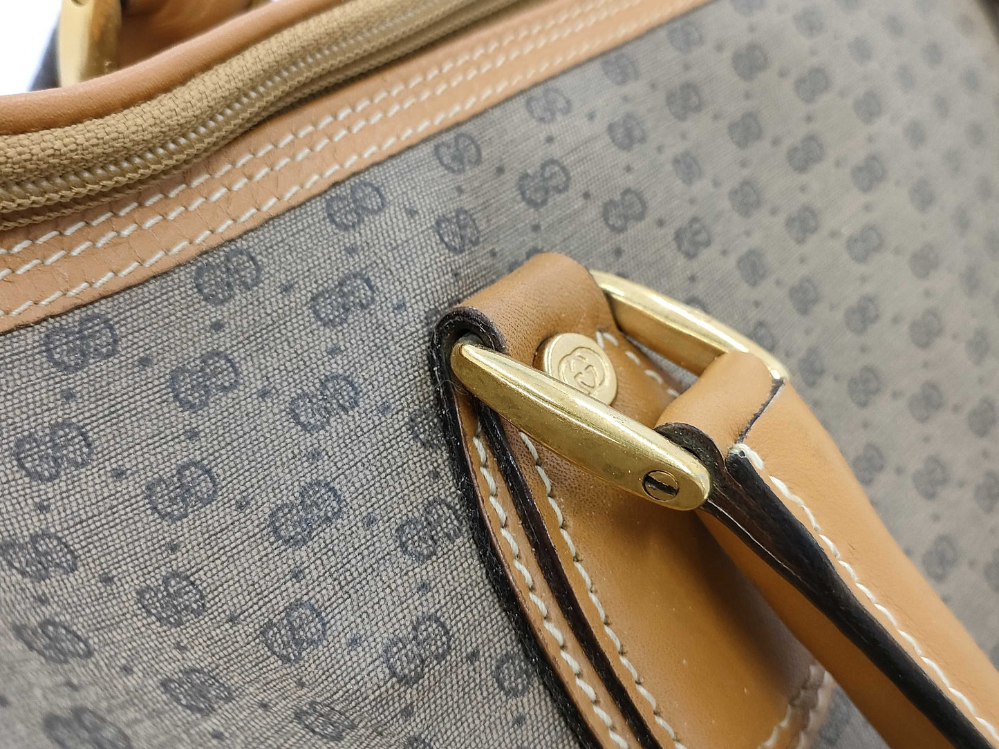 GUCCI Old Gucci GG/Boston/PVC/012・58・0194 Boston Bag Boston Bag