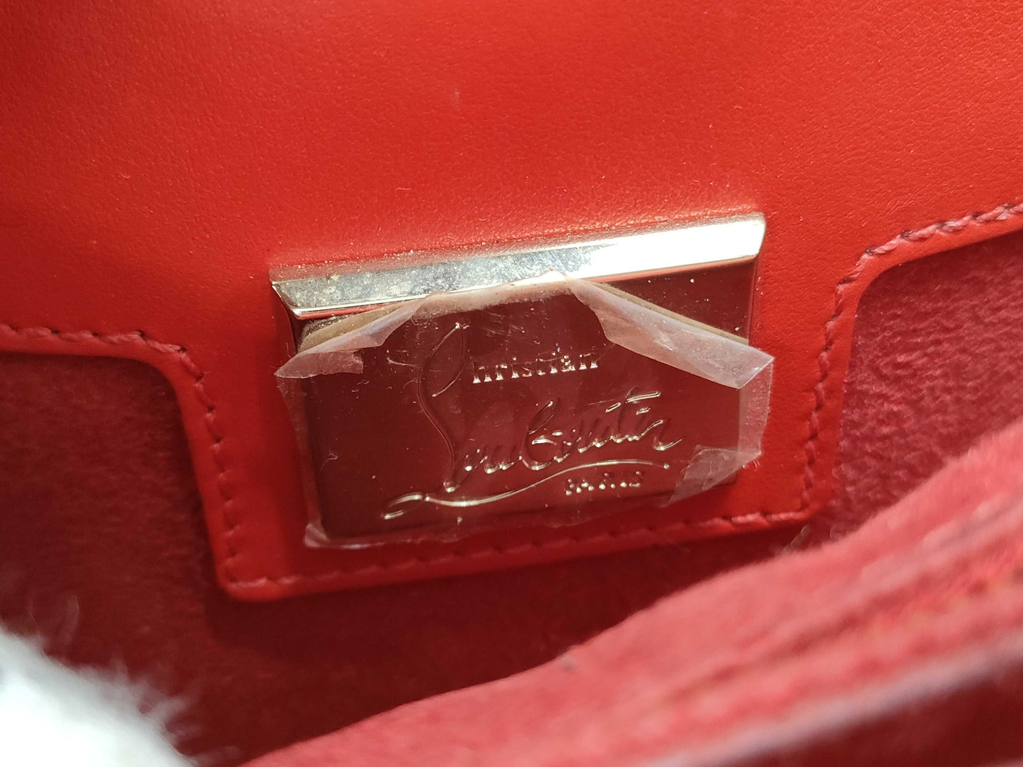 Christian Louboutin Leather/Studs 2-Way Shoulder Bag