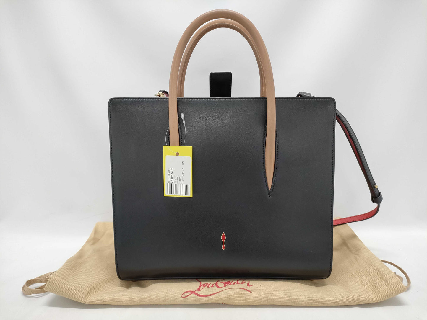 Christian Louboutin Leather/Studs 2-Way Shoulder Bag