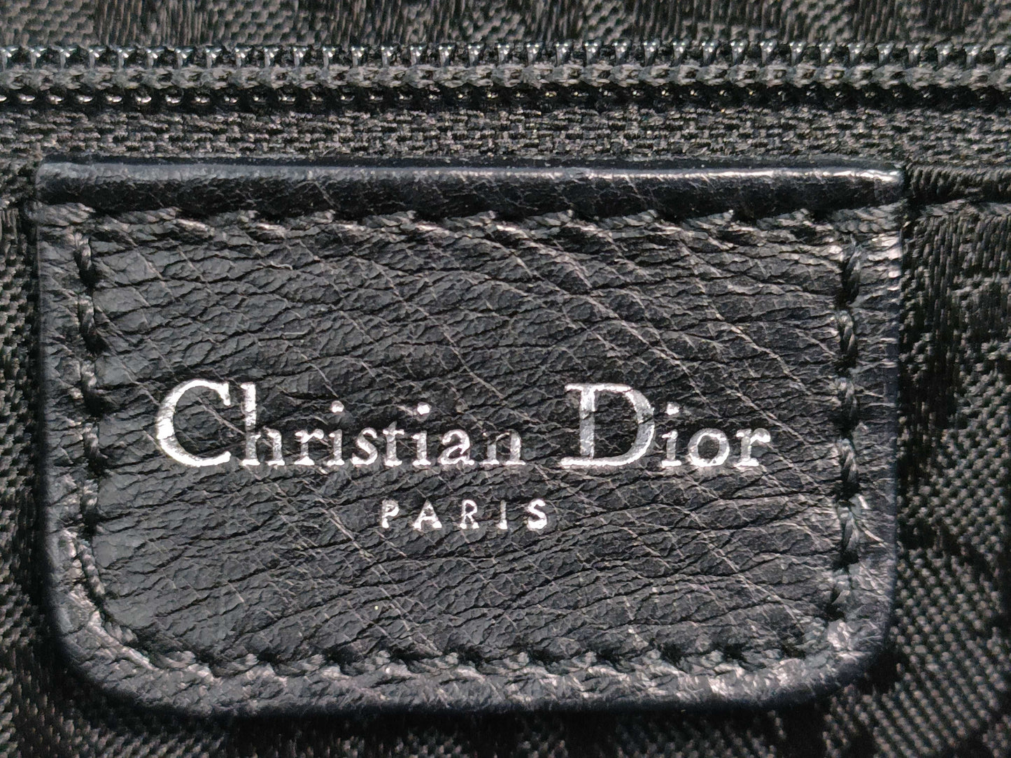 Dior Leather Tote Handbag