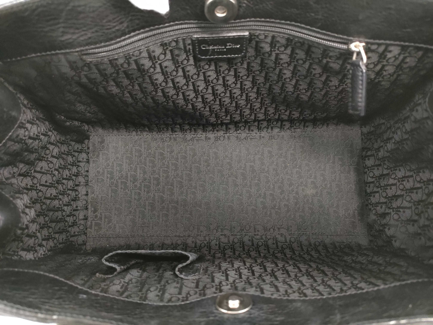 Dior Leather Tote Handbag
