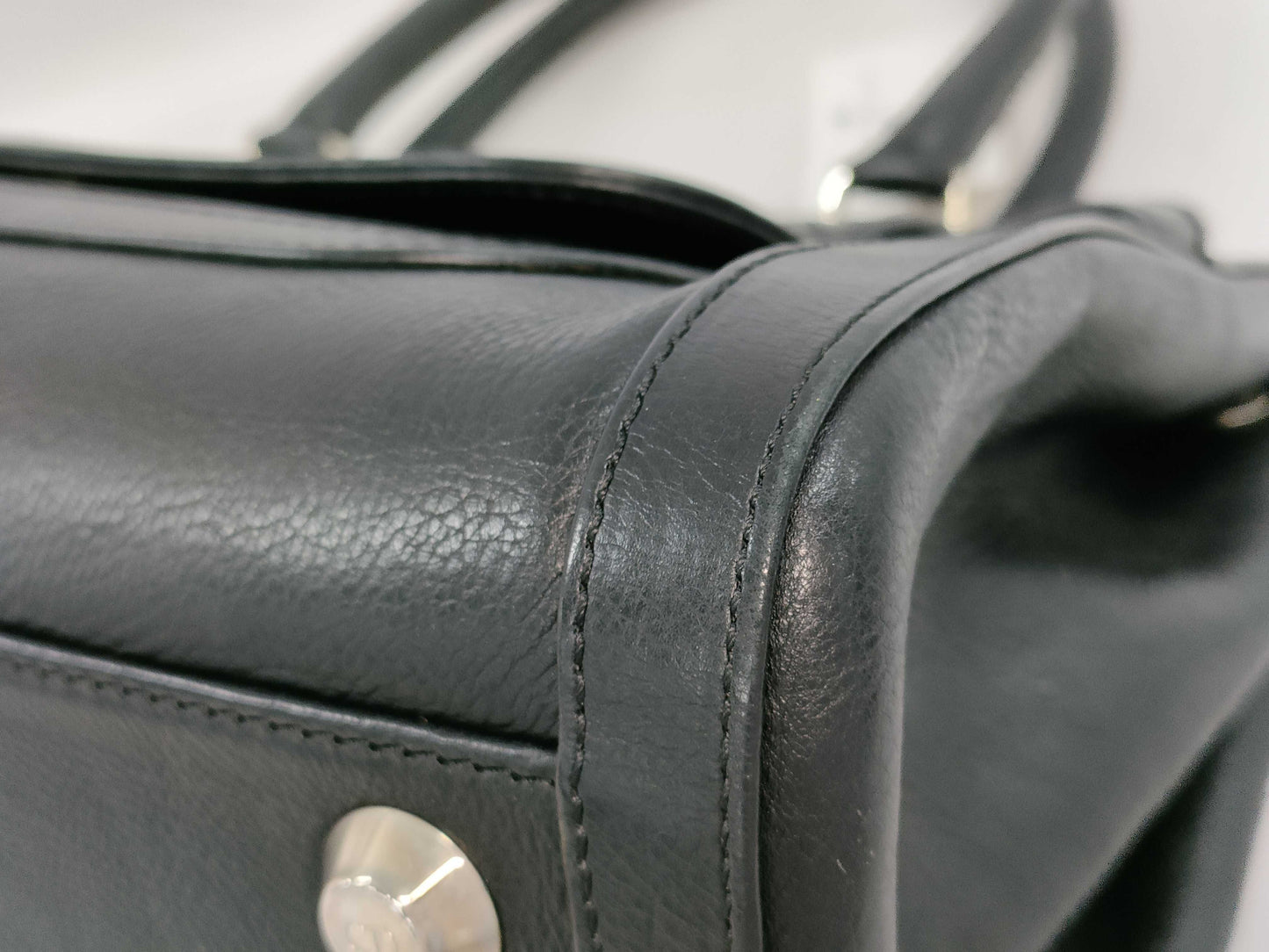 Dior Leather Tote Handbag