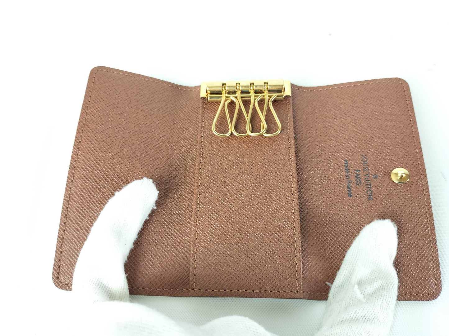 LOUIS VUITTON CA2101 Monogram Multicolore 4-Ring Key Case/Key Holder