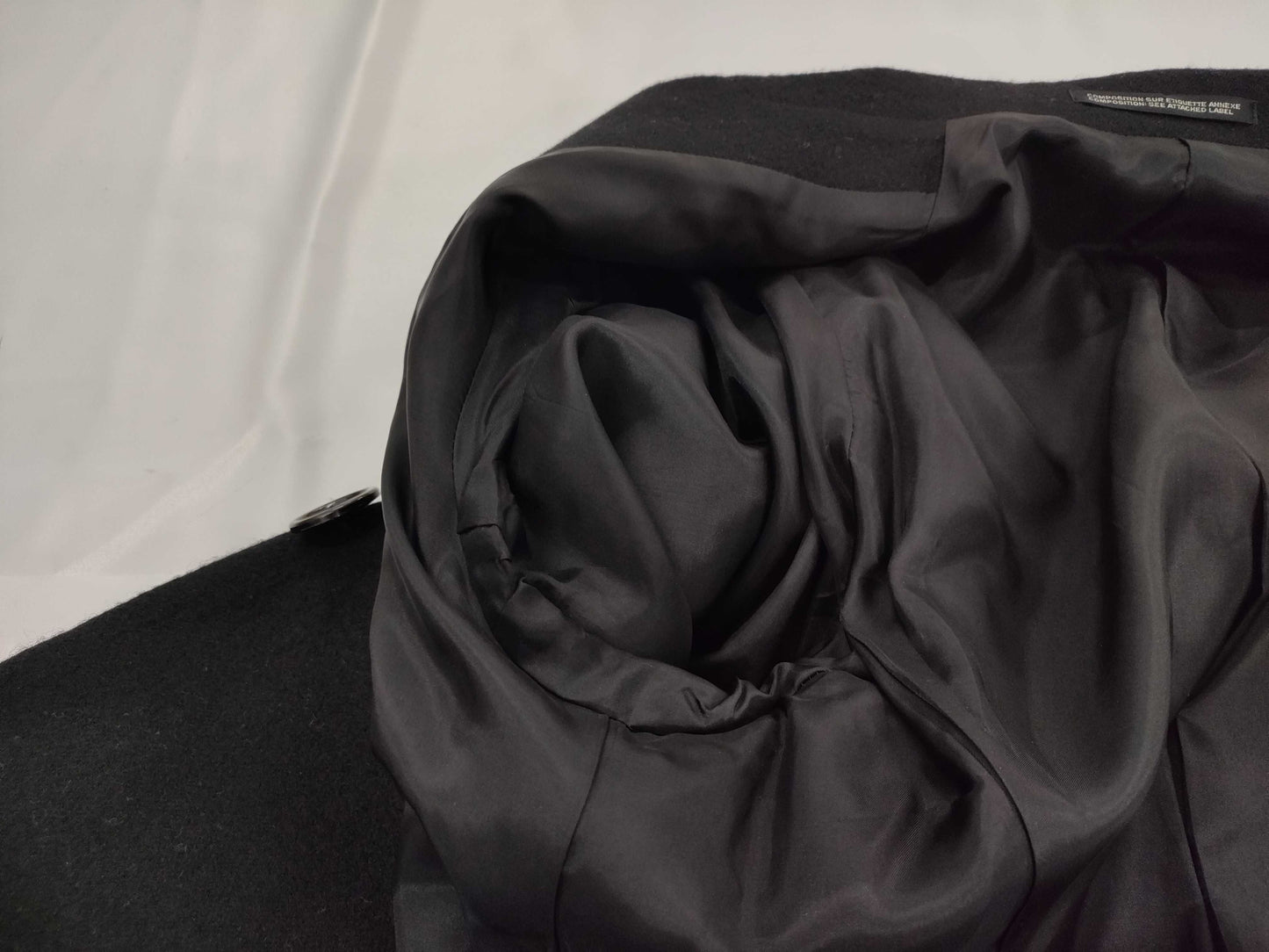 Yohji Yamamoto wool coat