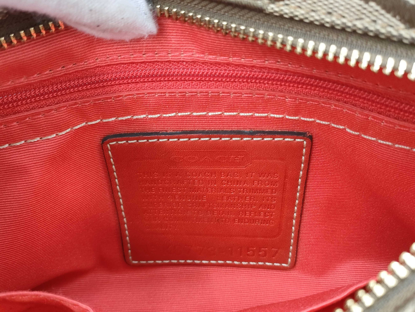 COACH Signature Tote Handbag