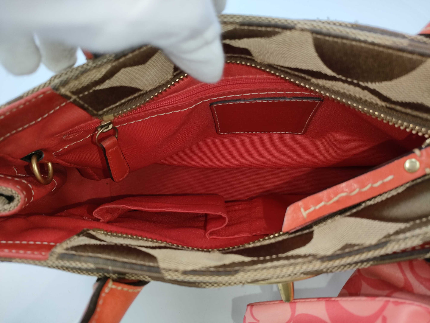 COACH Signature Tote Handbag