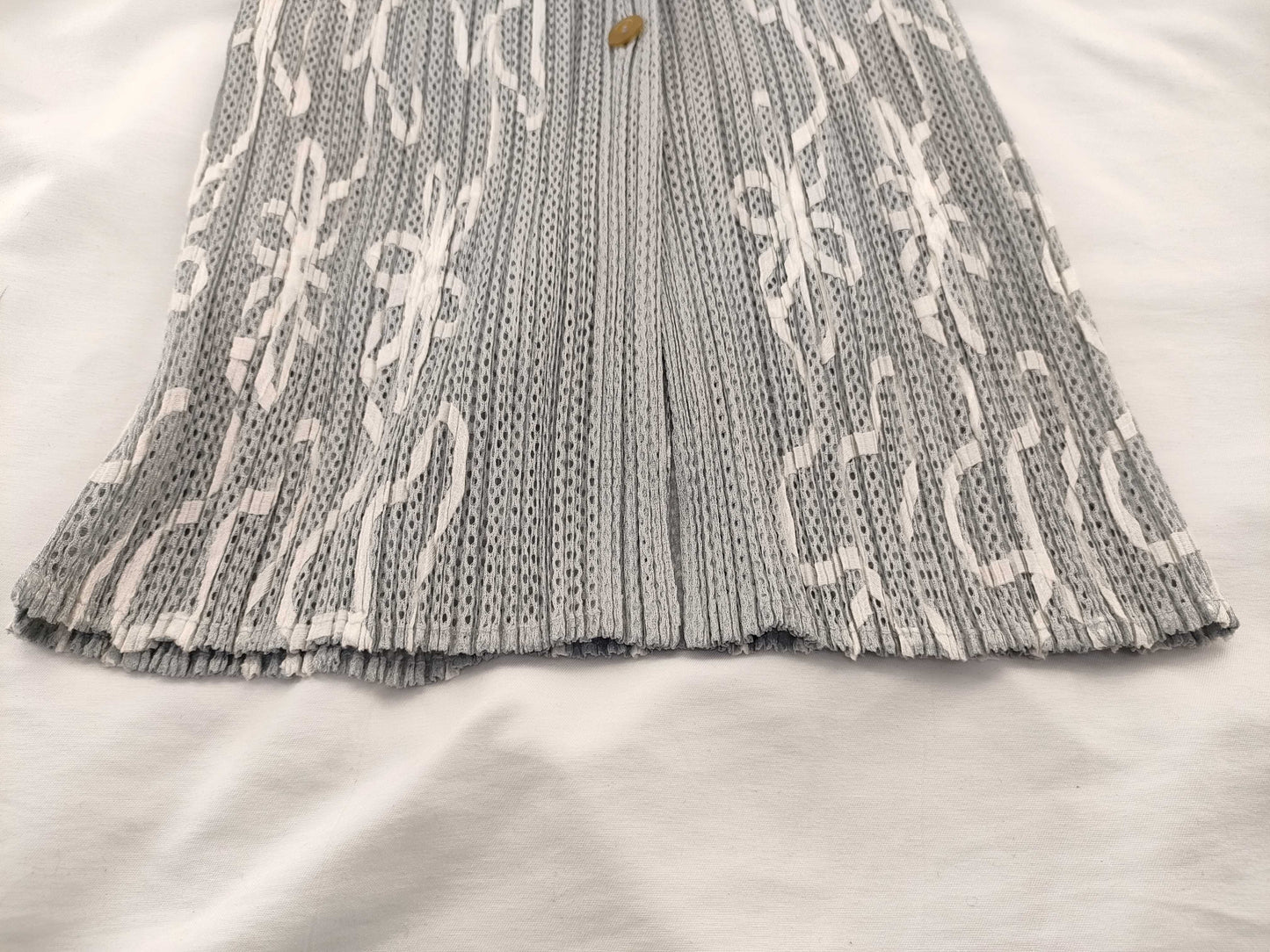ISSEY MIYAKE Pleats Please Long Cardigan