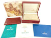 ROLEX 69173 Empty Box Red with Warranty Other Accessories