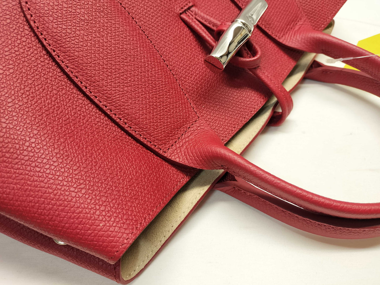 LONG CHAMP Leather 2-way Handbag