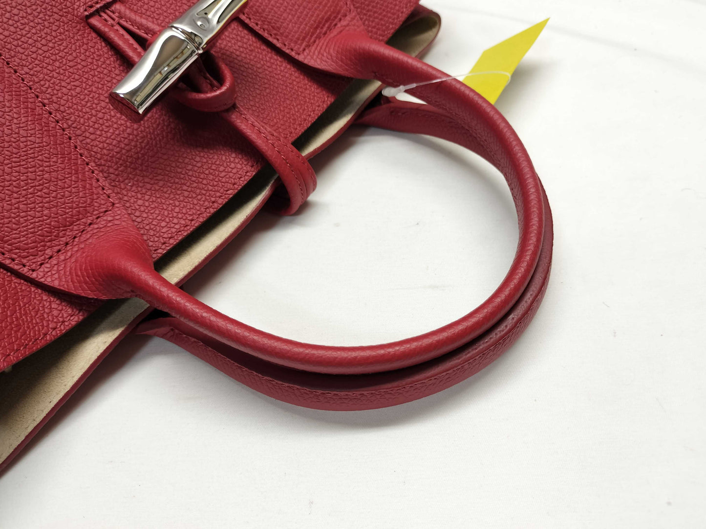 LONG CHAMP Leather 2-way Handbag