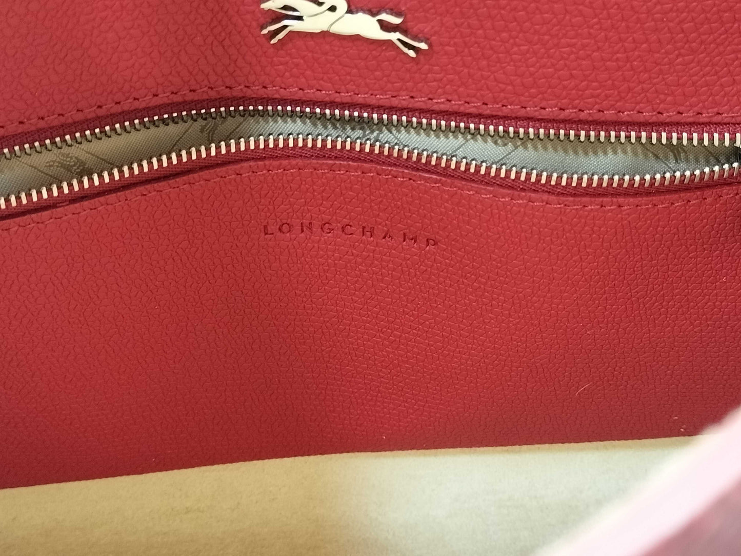 LONG CHAMP Leather 2-way Handbag